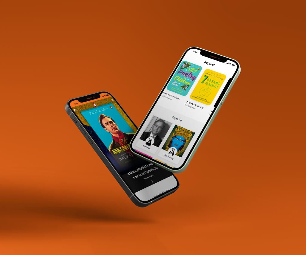 Mobile Experience for Penguin Random House India