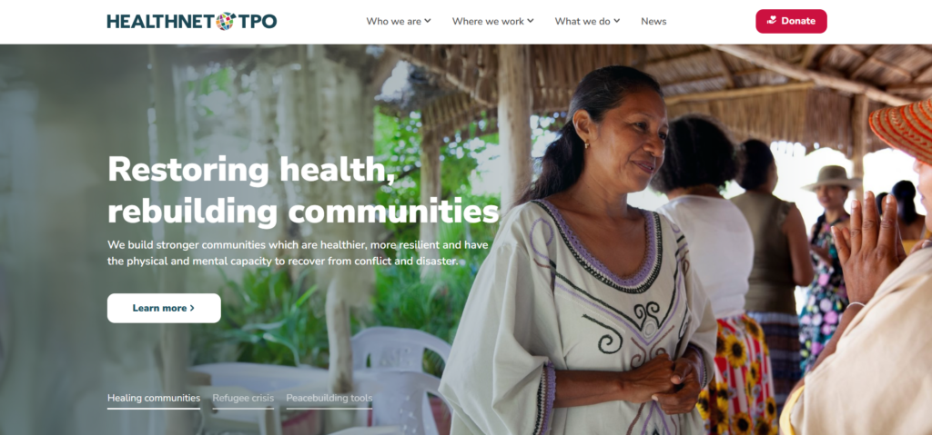 Healthnet TPO website development